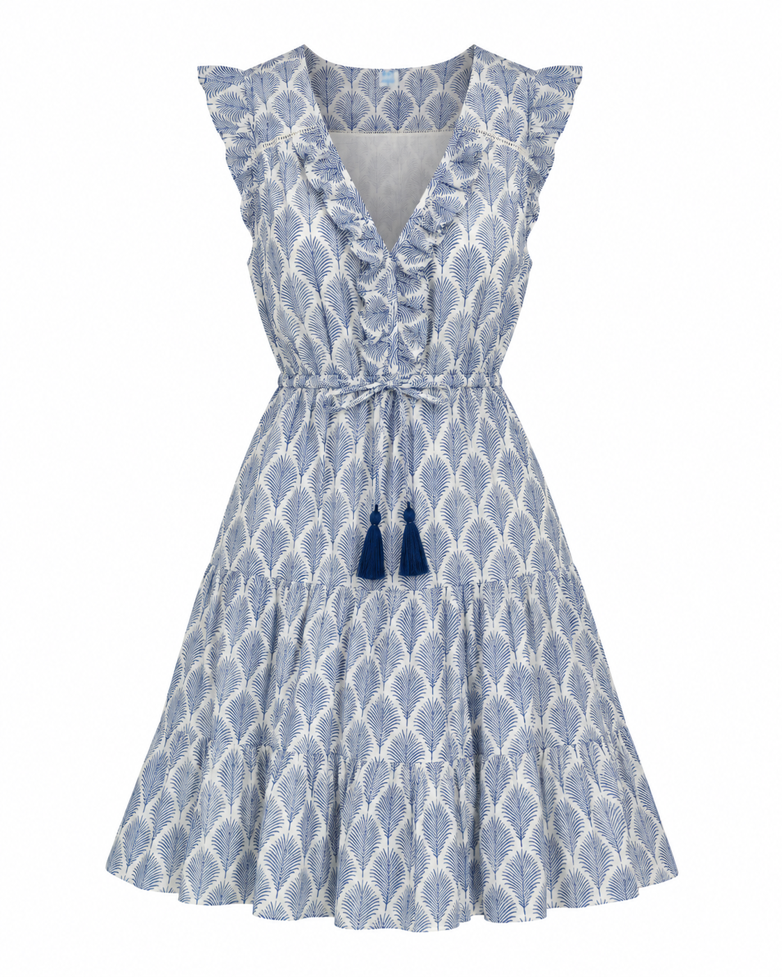 Giselle Women's Mini Dress Navy Feather