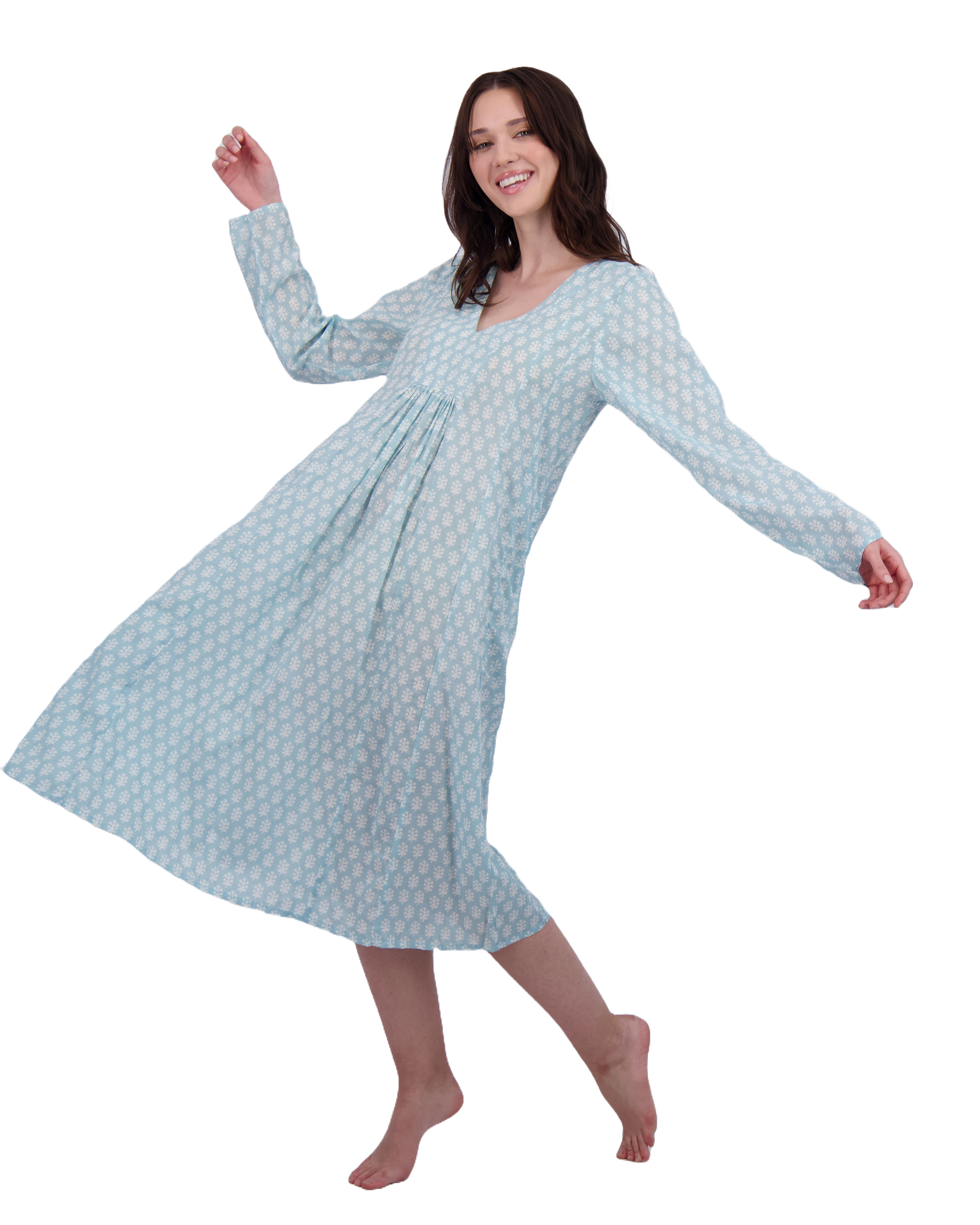 Women's "Le Reve" St Barth Caftan Seafoam Booty