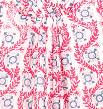 Mer St Barth Giselle Women's Maxi Dress Jaipur Bloom