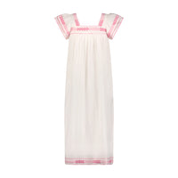 Maxi Sandrine Women's Dress Petal Embroidery