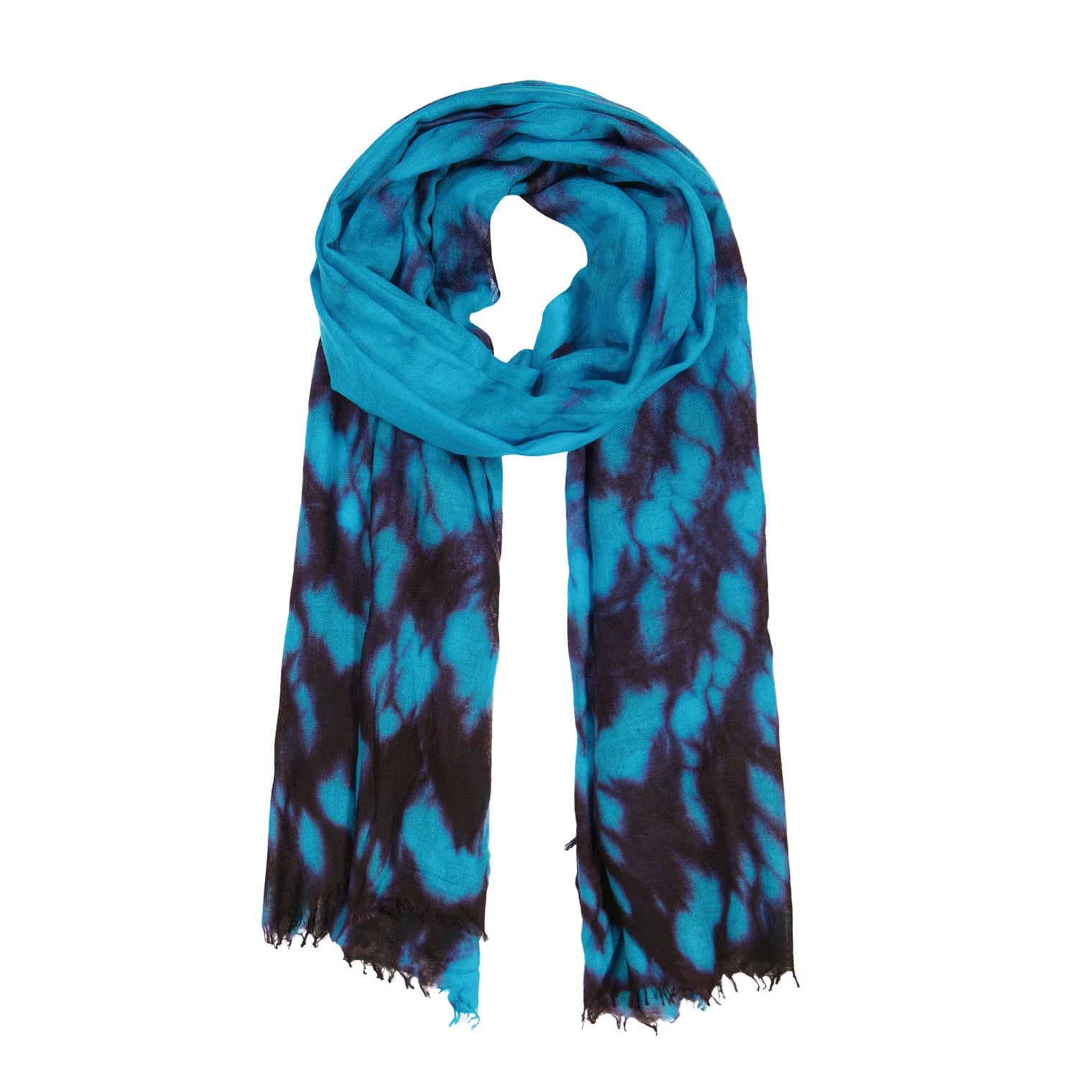 Cashmere Dip Dye Saline Pareo Tropical Storm