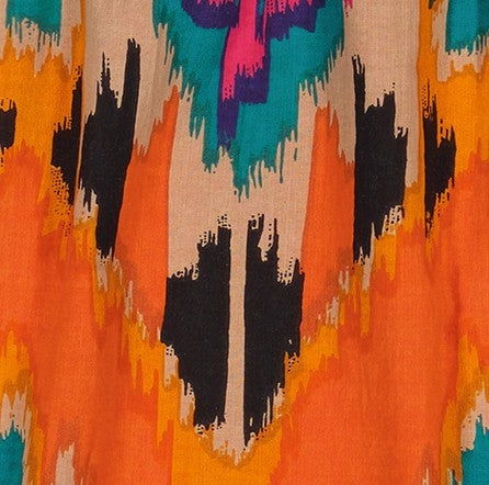 Mini Chantal Girls Dress Fiesta Sunset Ikat