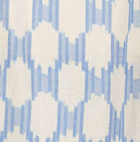 Mini Eva Girls Dress Sky Blue Ikat