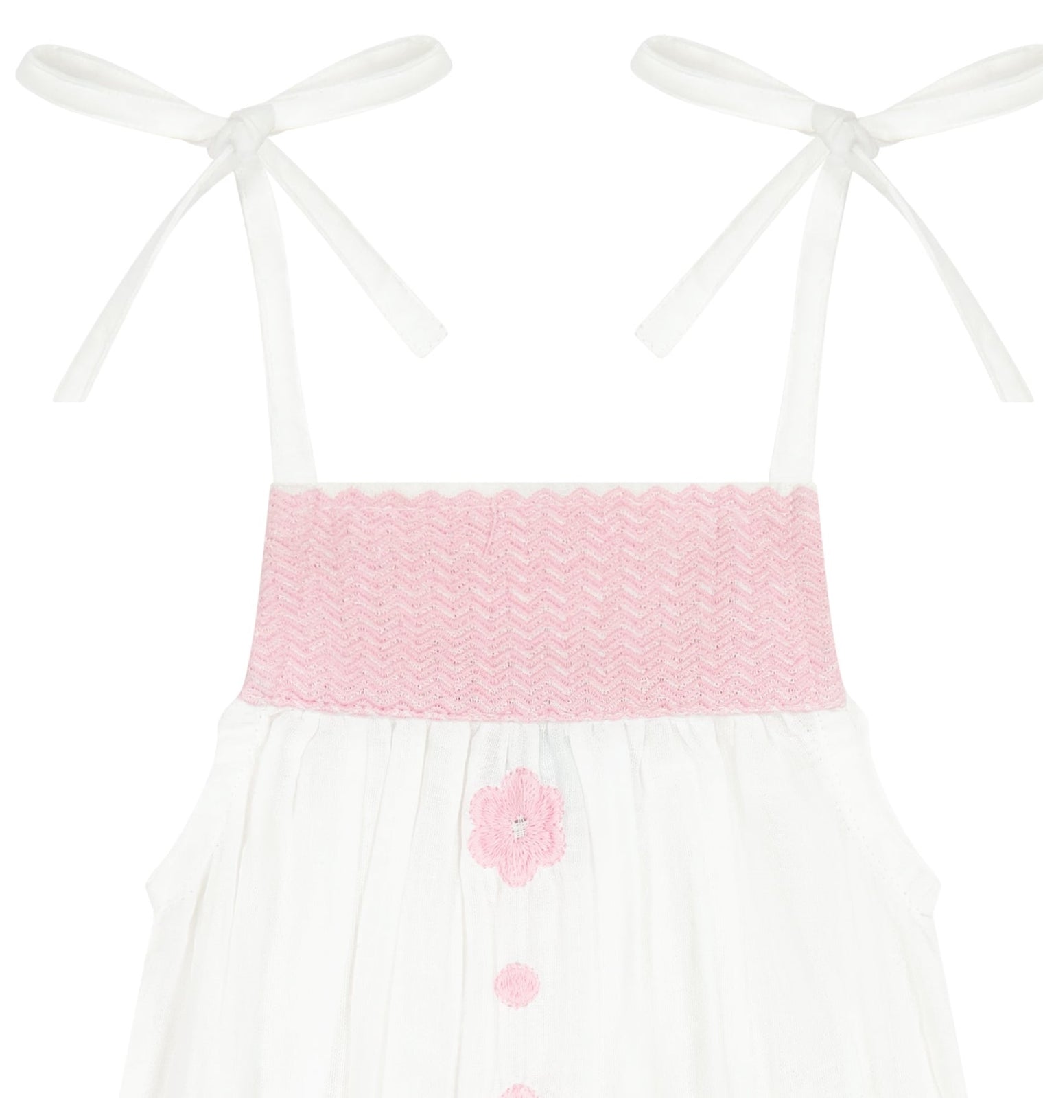 Marley Baby Romper Pink Frangipani