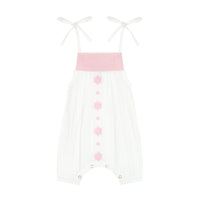 Marley Baby Romper Pink Frangipani