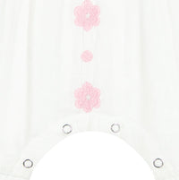 Marley Baby Romper Pink Frangipani