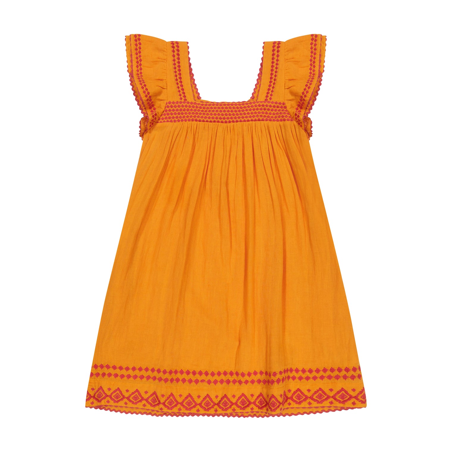 Mini Sandrine Women's Dress Sunkist Embroidery