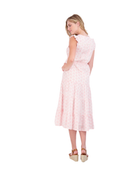 Giselle Women's Maxi Dress Pink Star