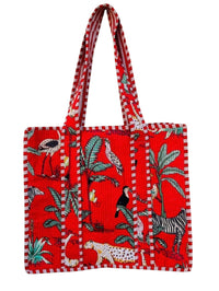 Jungle Tote Red