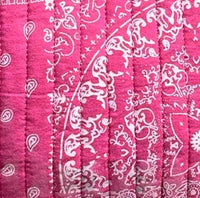 Chantal Women's Sundress Patchwork Bandana Pink