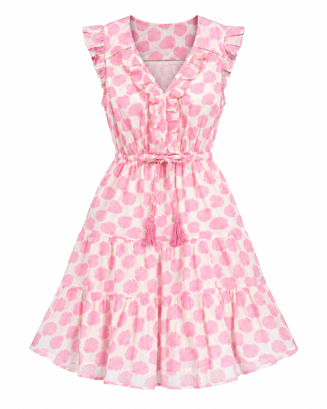 Giselle Women's Mini Dress Shell Beach Pink