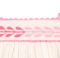 Serena Girls Tassel Dress Petal Embroidery