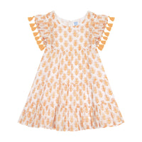 Sophie Girl's Tassel Dress Talelayo Gold