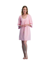 Virginie Caftan Dress Soft Pink