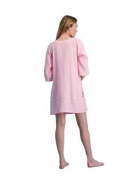 Virginie Caftan Dress Soft Pink