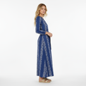 Mer St Barth Anouk Women's Kaftan Navy Seashells