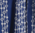Mer St Barth Anouk Women's Kaftan Navy Seashells