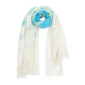 Mer St Barth Cashmere Dip Dye Saline Pareo Aqua Seas