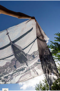 Mer St Barth Cashmere "St Barth Landing" Saline Pareo