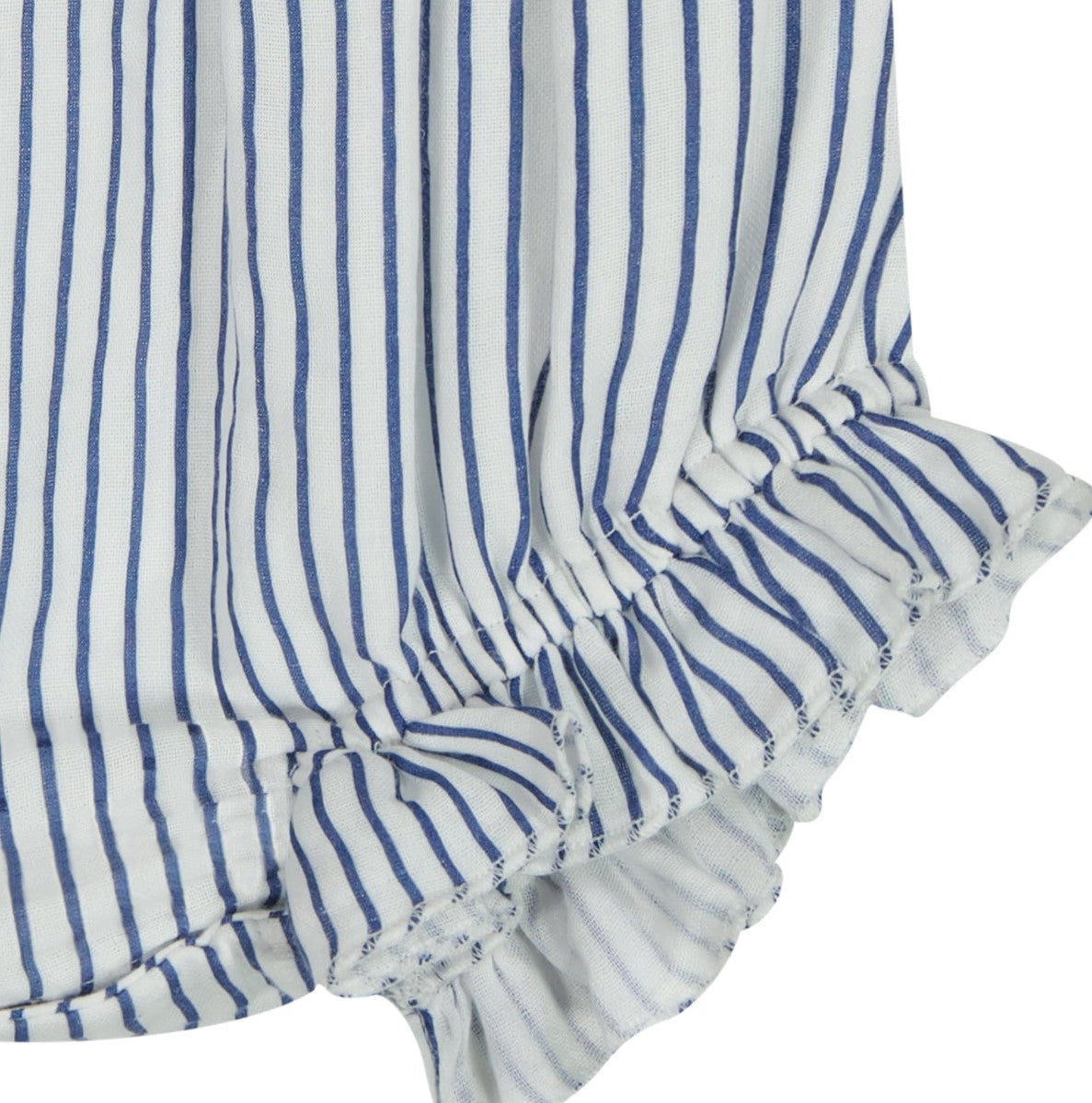 Mer St Barth Chloe Baby Romper Marine Stripe