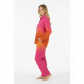 Mer St Barth Clementine Women's Top & Pant Set Flamingo Ombre