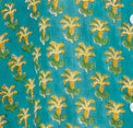 Mer St Barth Ondine Ruffle Dress Green Palm