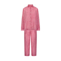 Mer St Barth Clementine Women's Top & Pant Set Pink Palm