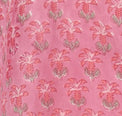 Mer St Barth Ondine Ruffle Dress Pink Palm