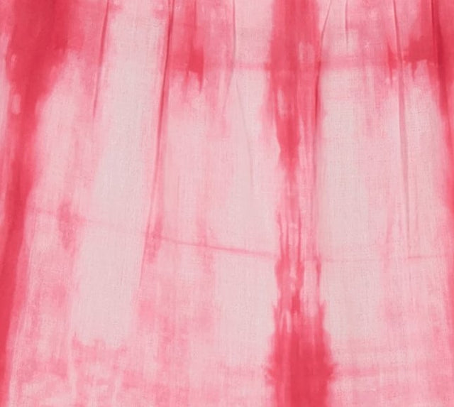 Mer St Barth Bella Girls' Shoulder Tie Sundress Hibiscus Shibori