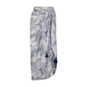 Mer St Barth Cotton Saline Pareo White Bandana