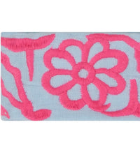 Mer St Barth Embroidery Belt Sky Embroidery