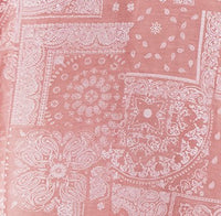 "Pre-Order" Kelly Kaftan #3 Patchwork Bandana Frangipani