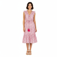 Mer St Barth Giselle Women's Maxi Dress Jaipur Bloom