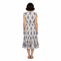 Mer St Barth Giselle Women's Maxi Dress La Creme Ikat