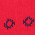 Mer St Barth Giselle Women's Maxi Dress Red Embroidery