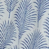 Mer St Barth Giselle Women's Mini Dress Navy Feather