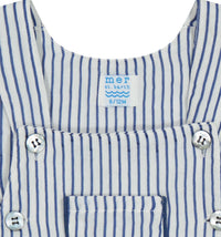 Mer St Barth Julien Baby Boy Romper Marine Stripe