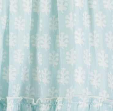Mer St Barth Leila Baby Romper Seafoam Booty
