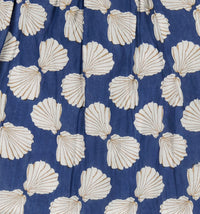 Mer St Barth Leila Baby Romper Shell Beach Navy