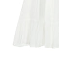 Mer St Barth Mini Eva Girls' Ruffle Dress White