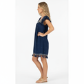 Mer St Barth Mini Sandrine Women's Dress Galaxy Embroidery