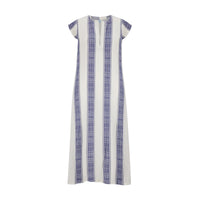 Mer St Barth Noa Women's Maxi Kaftan Navy Stripe