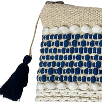 Mer St Barth Saline Beach Mini Zip Pouch Marine