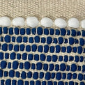 Mer St Barth Saline Beach Medium Zip Pouch Marine