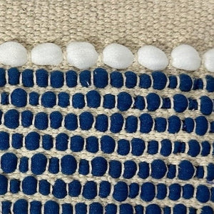 Mer St Barth Saline Beach Medium Zip Pouch Marine