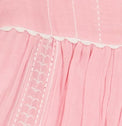 Mer St Barth Mini Sandrine Women's Dress Pink Embroidery