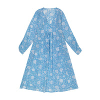 Mer St Barth St Barth Women's Kaftan Blue Floral