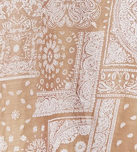 "Pre-Order" Kelly Kaftan #3 Patchwork Bandana Café