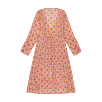 Mer St Barth Women's "Le Reve" St Barth Caftan Pink Poppy