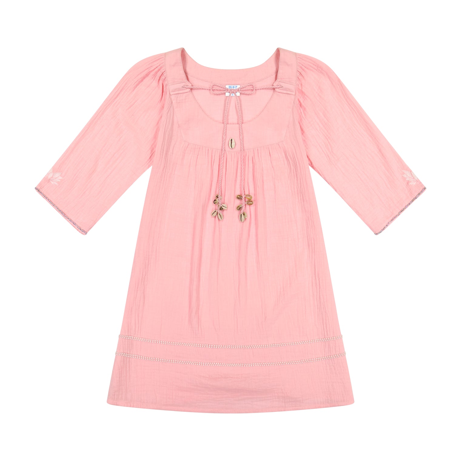 Virginie Caftan Dress Soft Pink